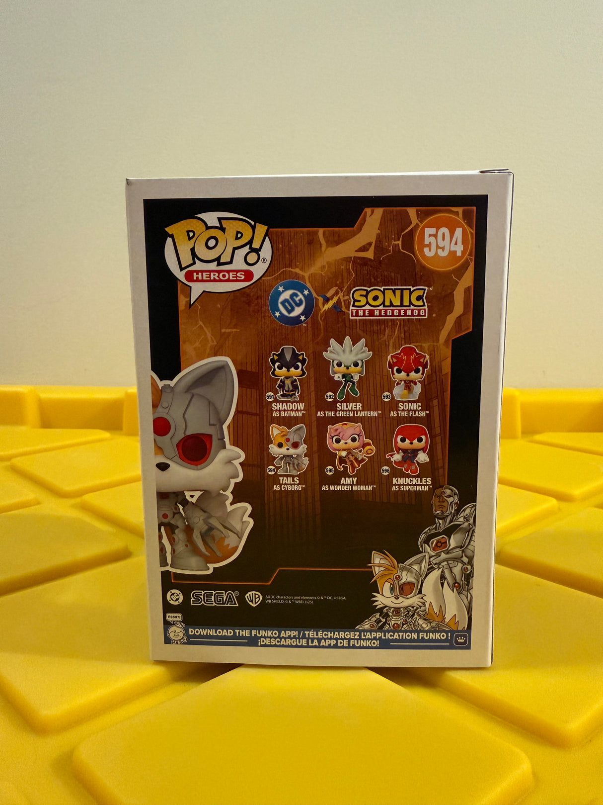 Funko POP! Tails as Cyborg - Limited Edition Target Exclusive