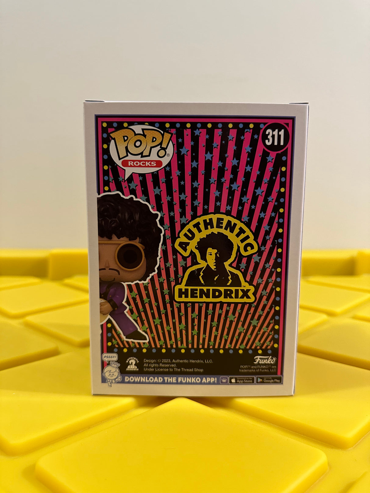 Funko POP! Jimi Hendrix - Limited Edition 2023 SDCC Exclusive