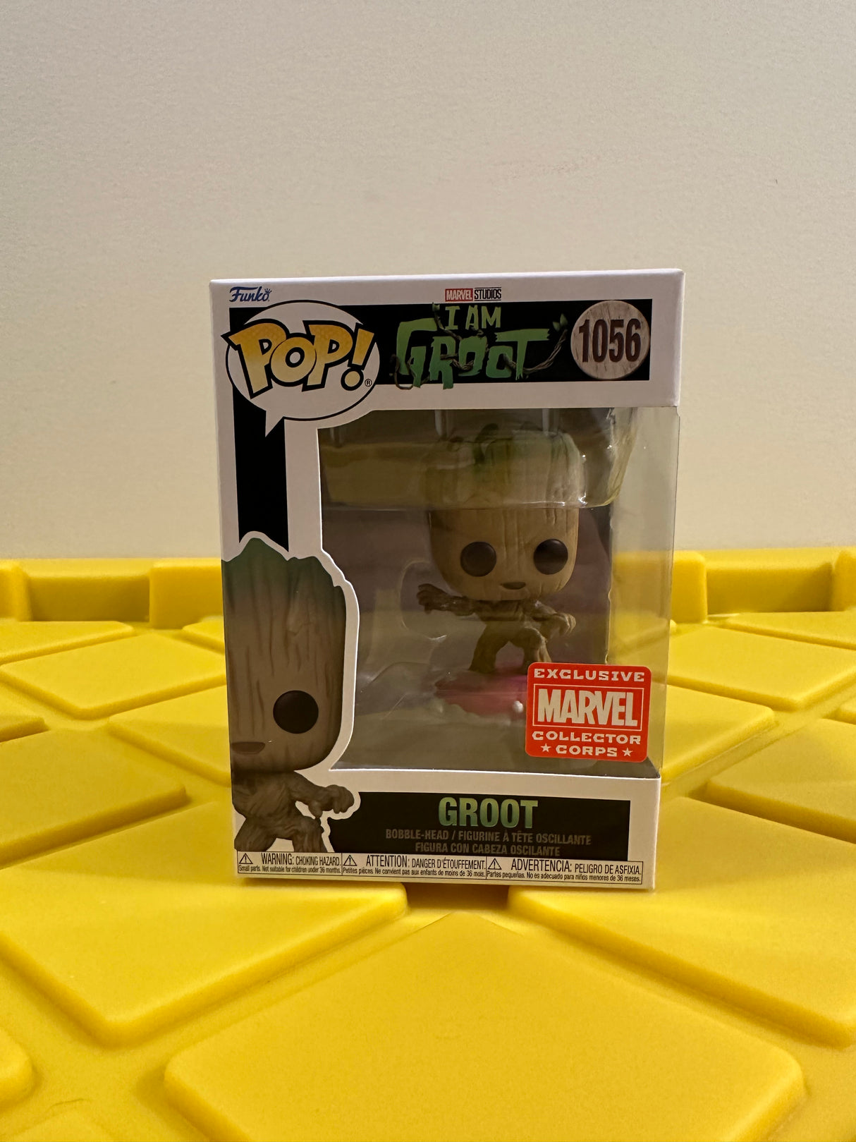 Funko POP! Groot - Limited Edition Marvel Collector Corps Exclusive
