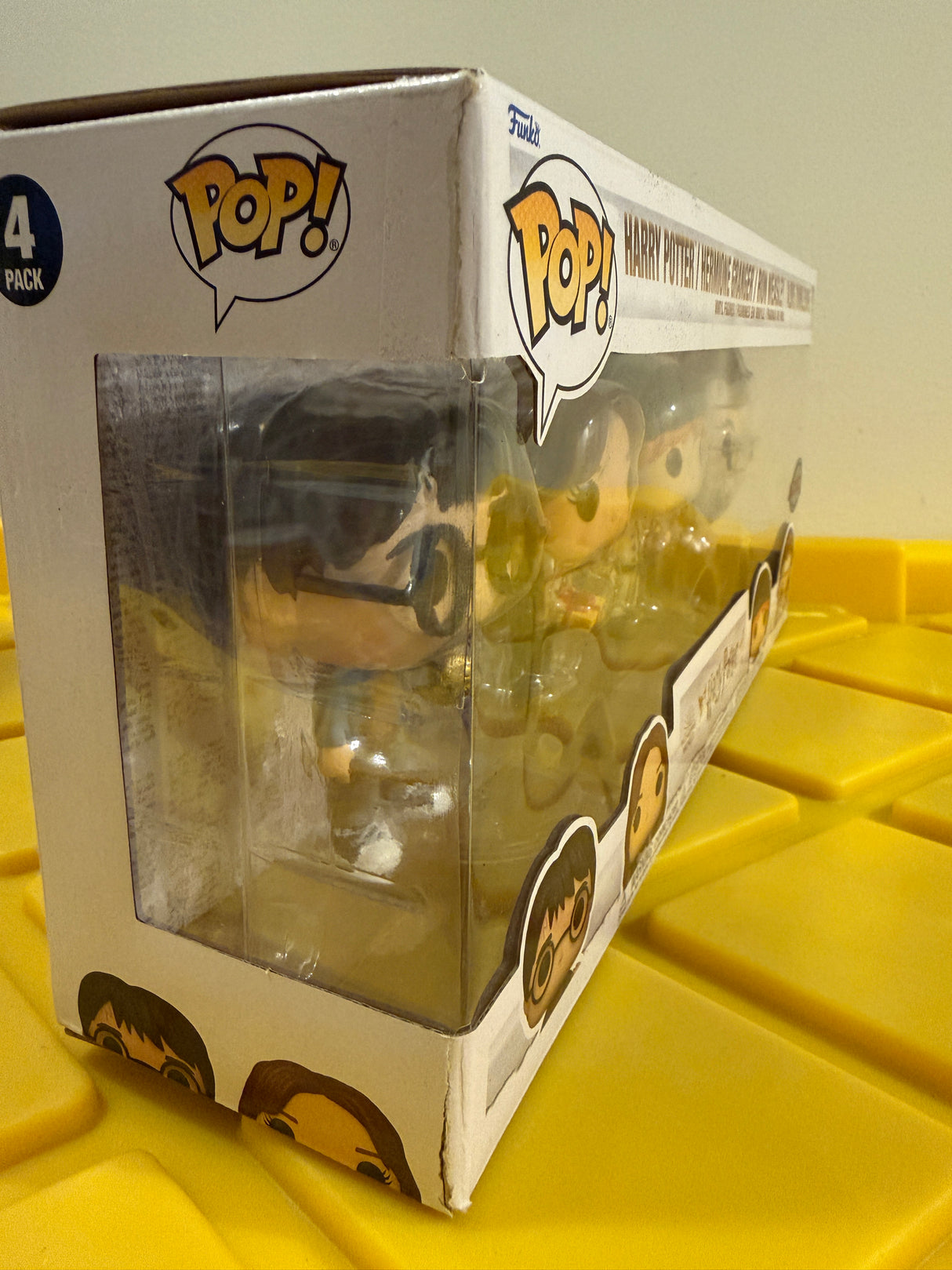 Funko POP! Harry Potter (Metallic) (4-Pack) - Limited Edition Special Edition Exclusive