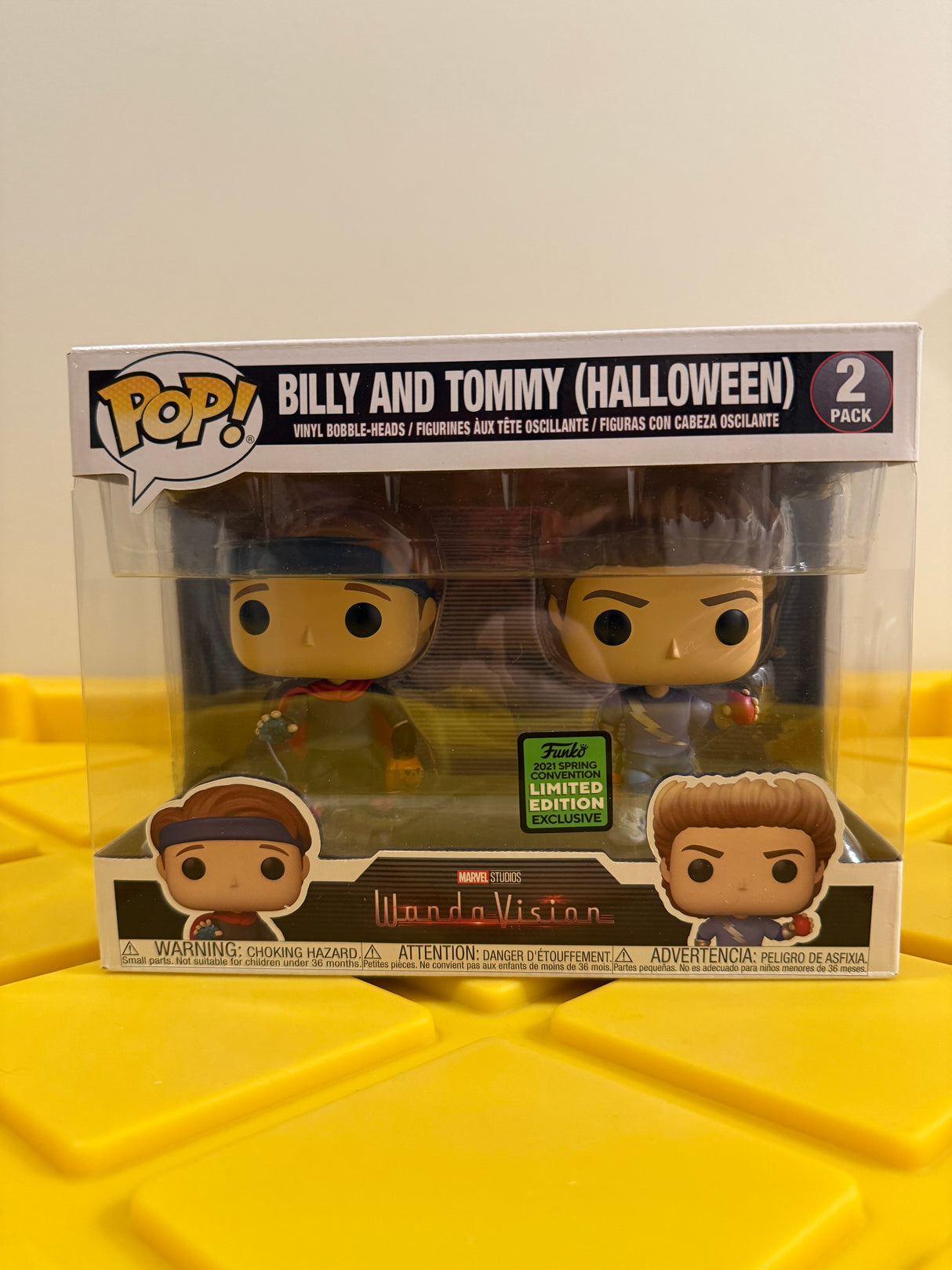 Funko POP! Billy and Tommy (Halloween) (2-Pack) - Limited Edition 2021 ECCC Exclusive
