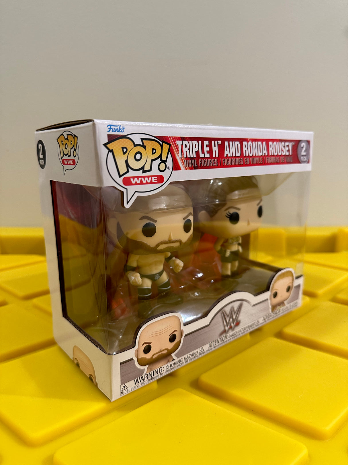 Funko POP! Triple H and Ronda Rousey (2-Pack)
