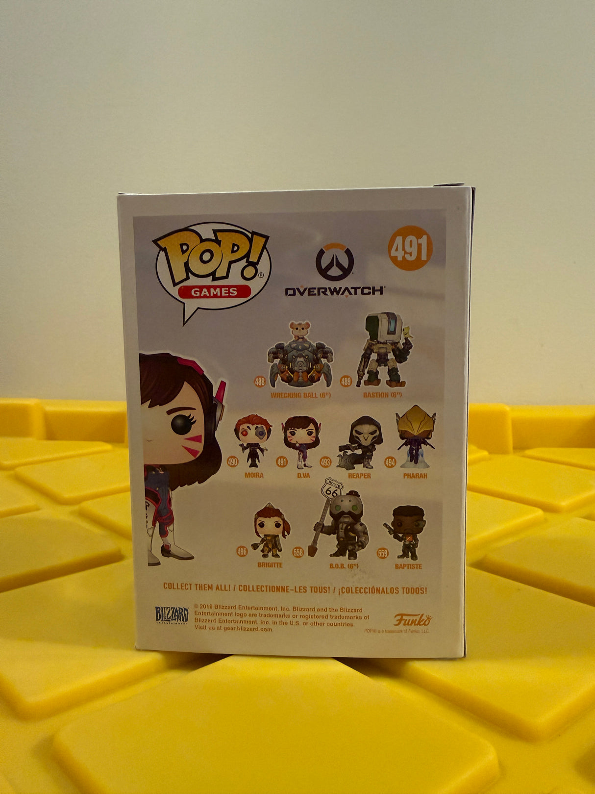 Funko POP! D.Va (Diamond) - Limited Edition EB Games Exclusive