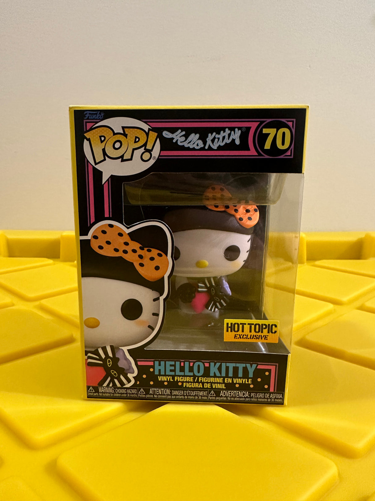 Funko POP! Hello Kitty (Black Light) - Limited Edition Hot Topic Exclusive