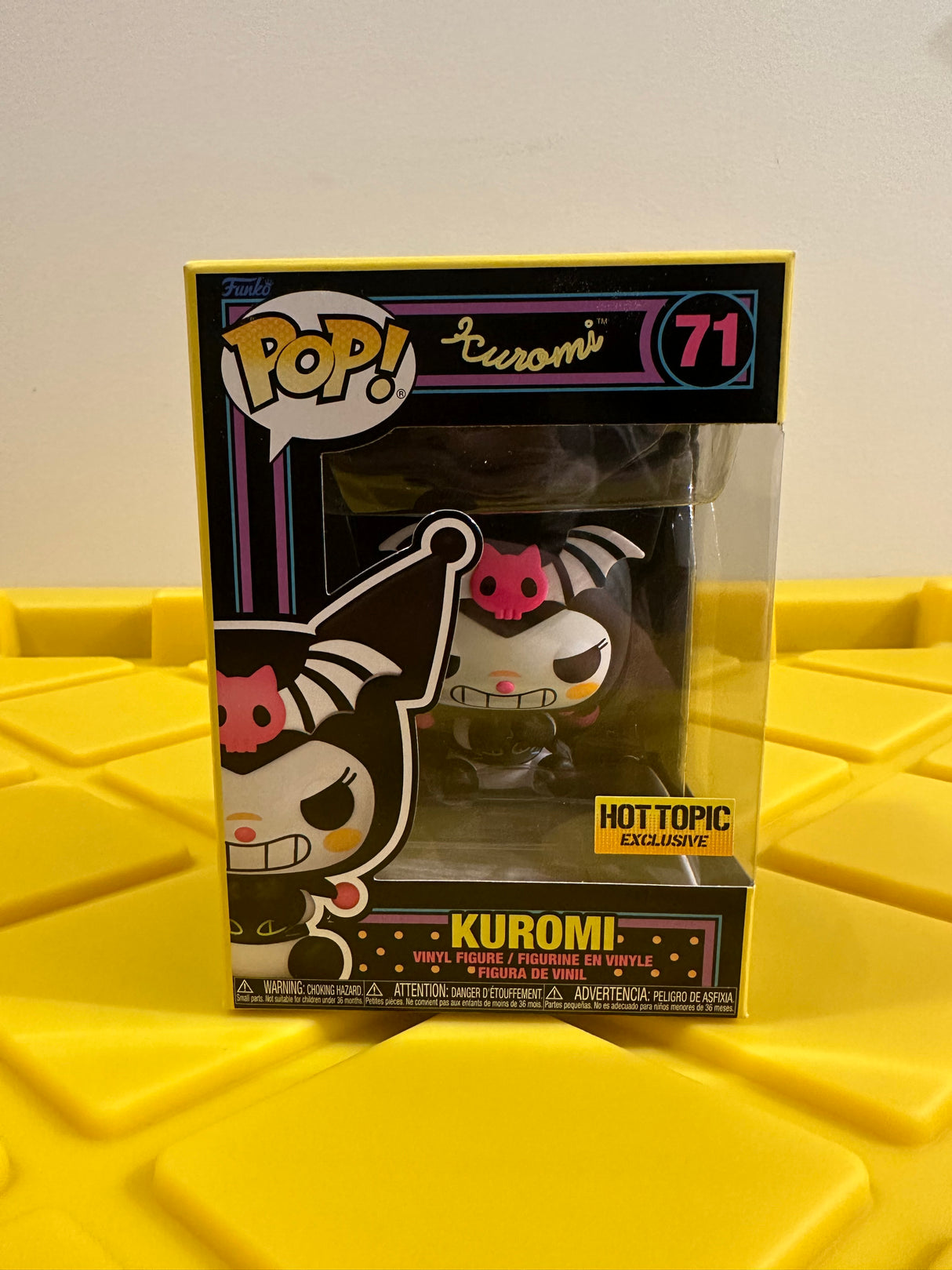 Kuromi (Black Light) - Limited Edition Hot Topic Exclusive