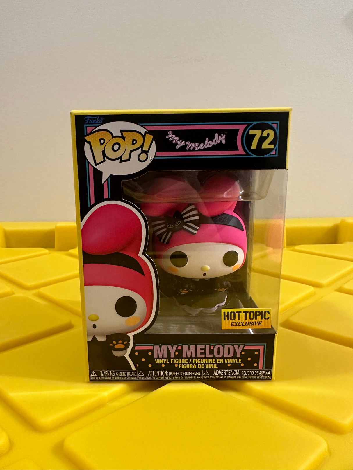 Funko POP! My Melody (Black Light) - Limited Edition Hot Topic Exclusive