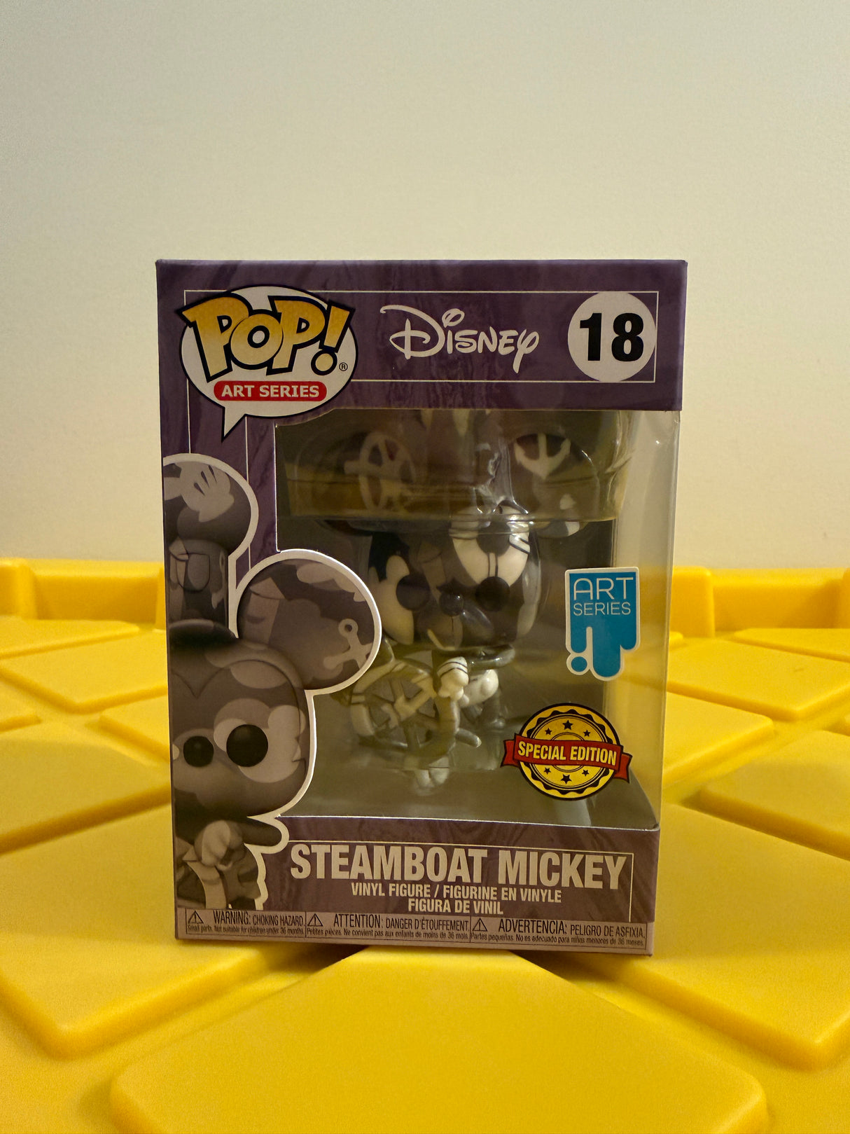 Funko POP! Steamboat Mickey (Art Series) - Limited Edition Special Edition Exclusive