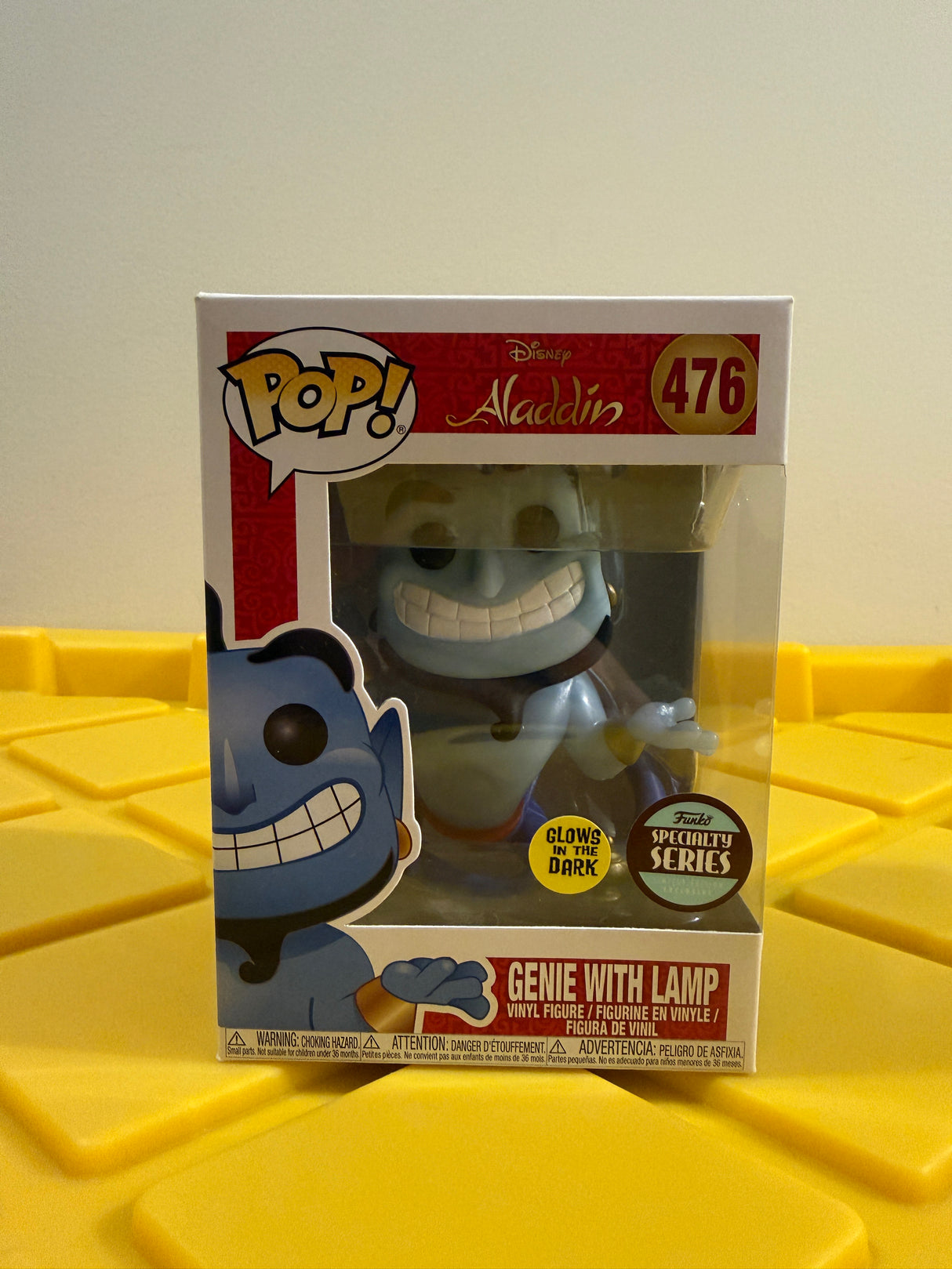 Funko POP! Genie with Lamp (Glow) - Limited Edition Specialty Series Exclusive