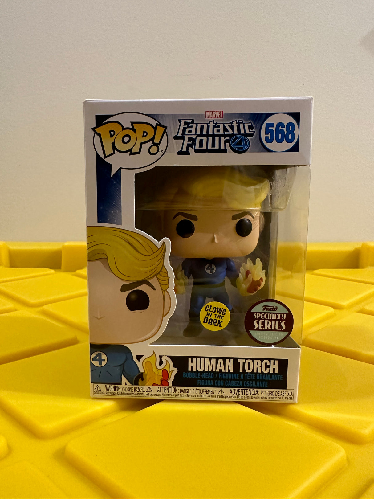 Human Torch (Glow) - Limited Edition Specialty Series Exclusive