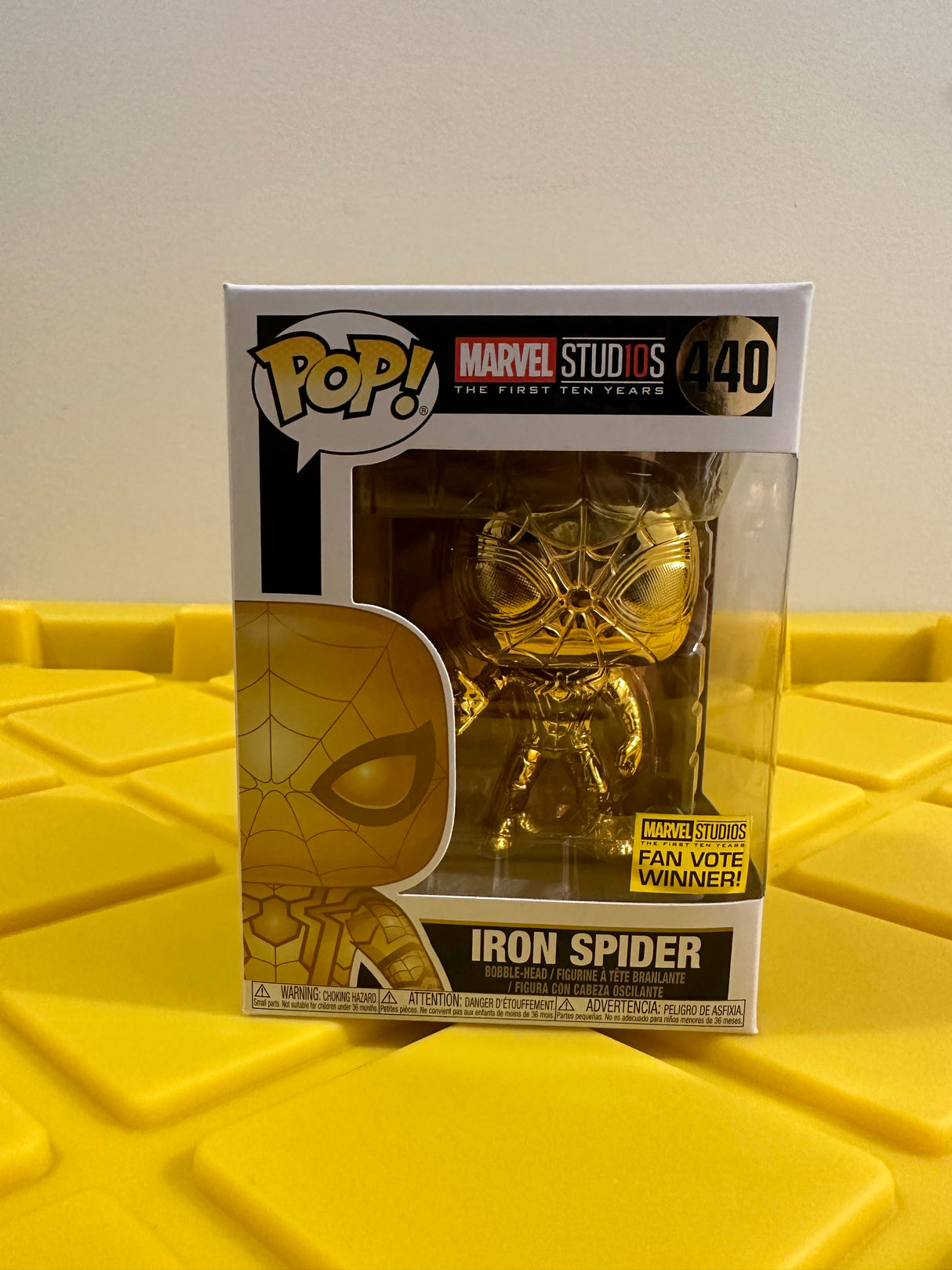 Iron Spider (Gold Chrome) - Fan Vote Winner!