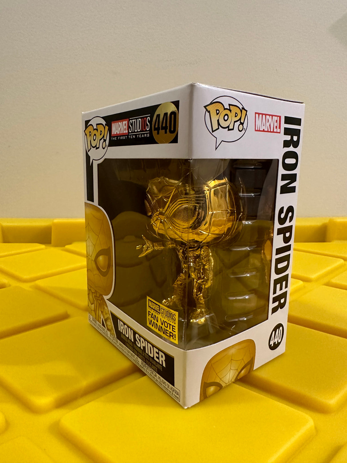 Iron Spider (Gold Chrome) - Fan Vote Winner!
