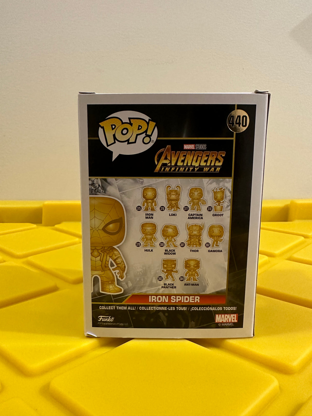 Iron Spider (Gold Chrome) - Fan Vote Winner!