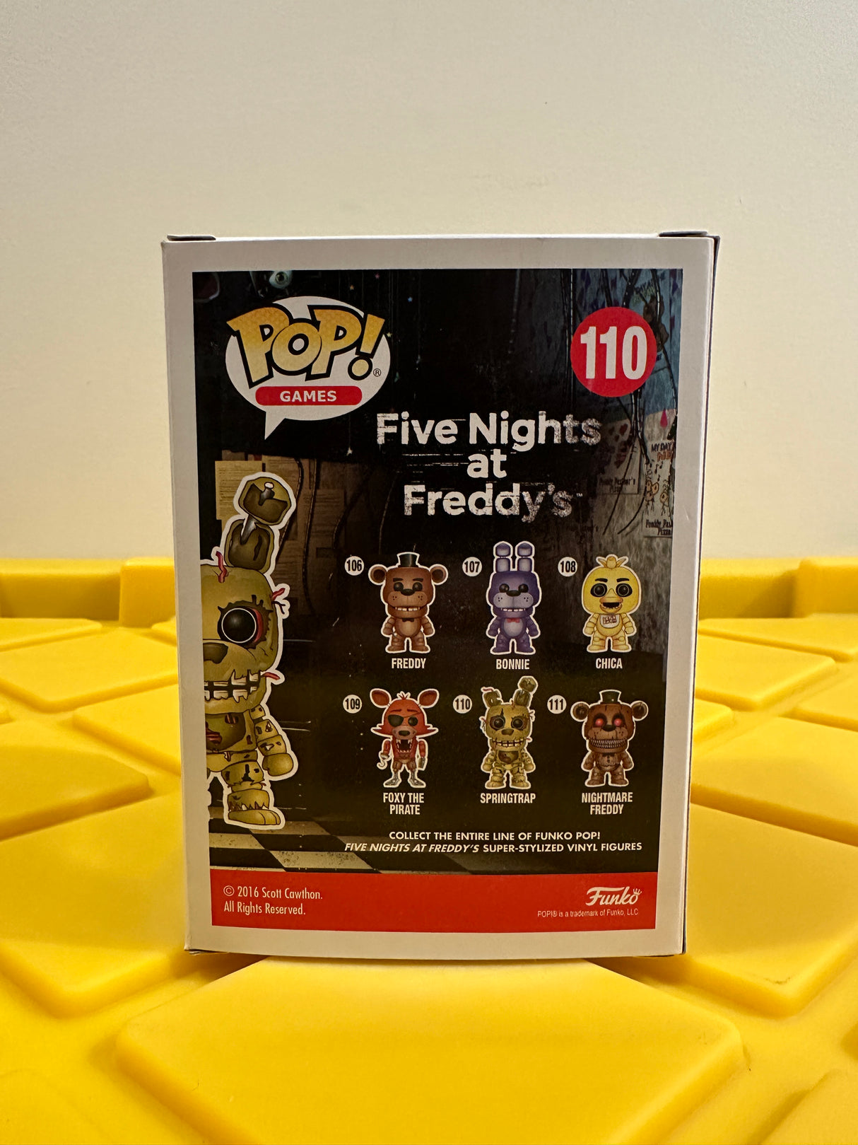 Funko POP! Springtrap (Flocked) - Limited Edition GameStop Exclusive