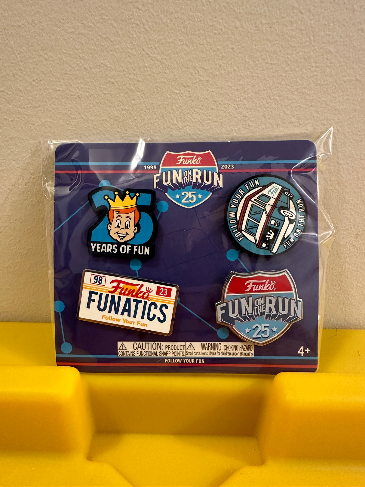 Fun on the Run Pin Set