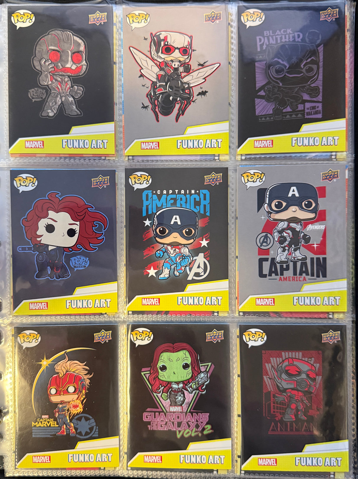 The Infinity Saga Trading Cards (Funko Art)