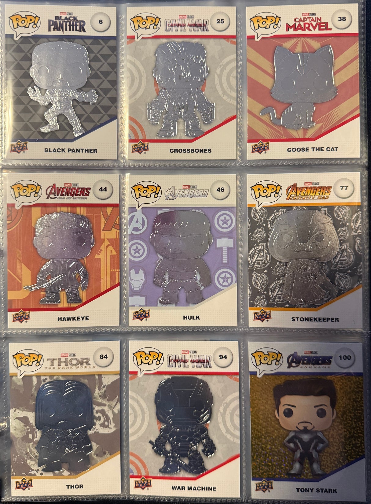 The Infinity Saga Trading Cards (Rare)