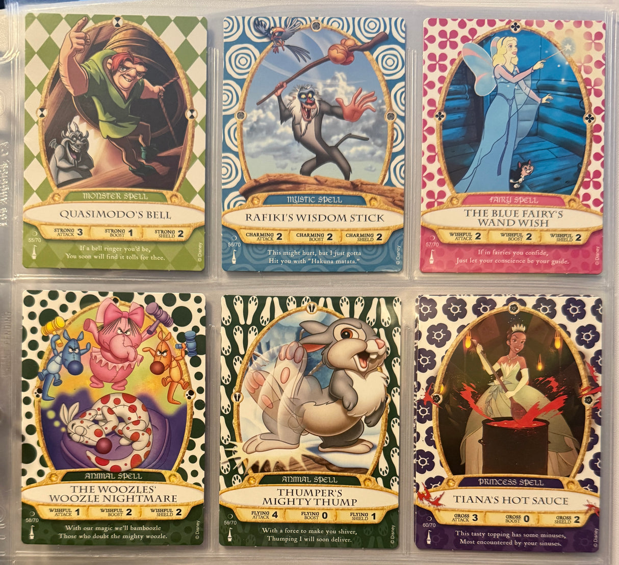 Disney Sorcerers of Magic Kingdom Cards