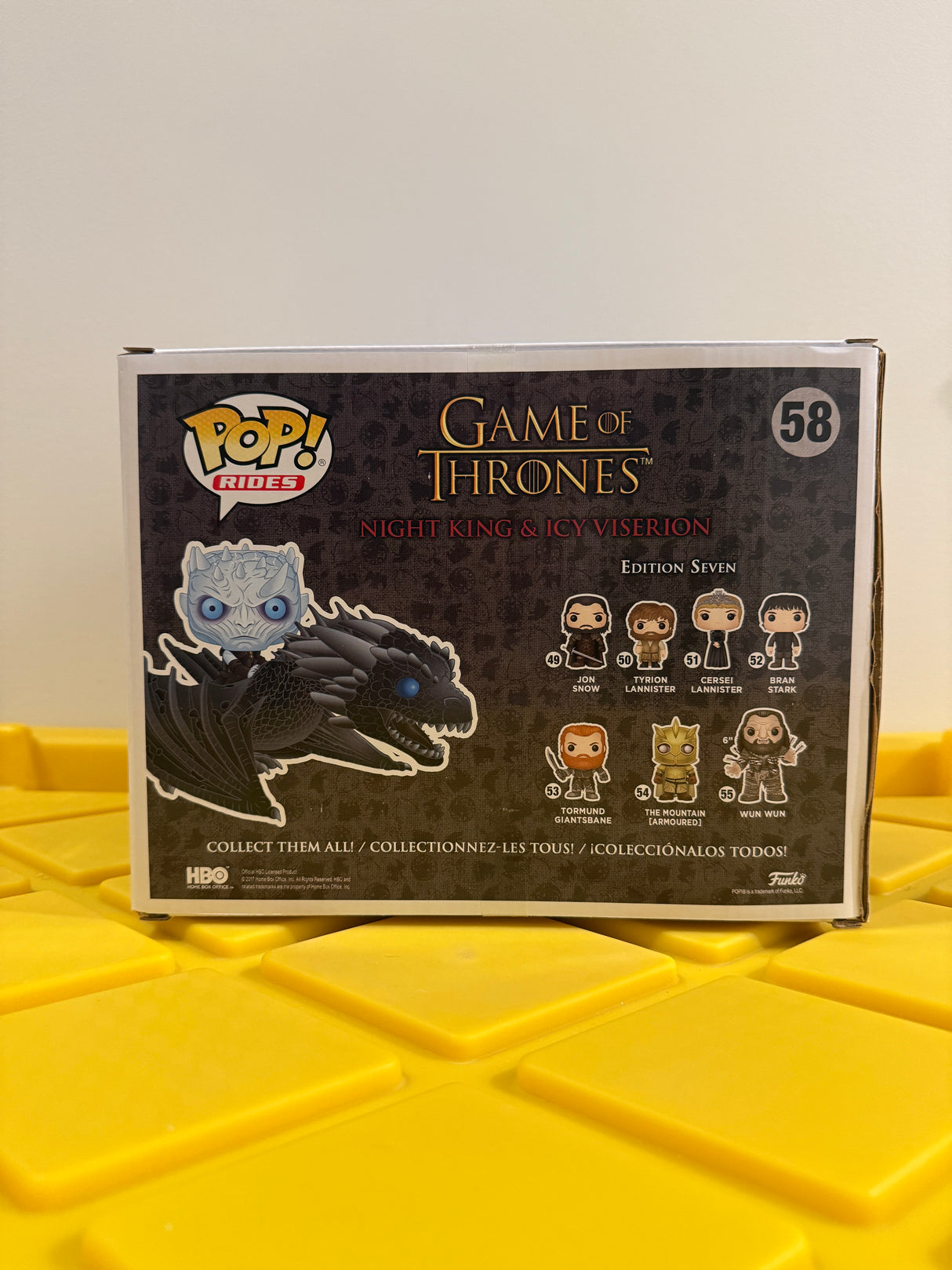 Funko POP! Night King & Icy Viserion (Glow) (Rides)