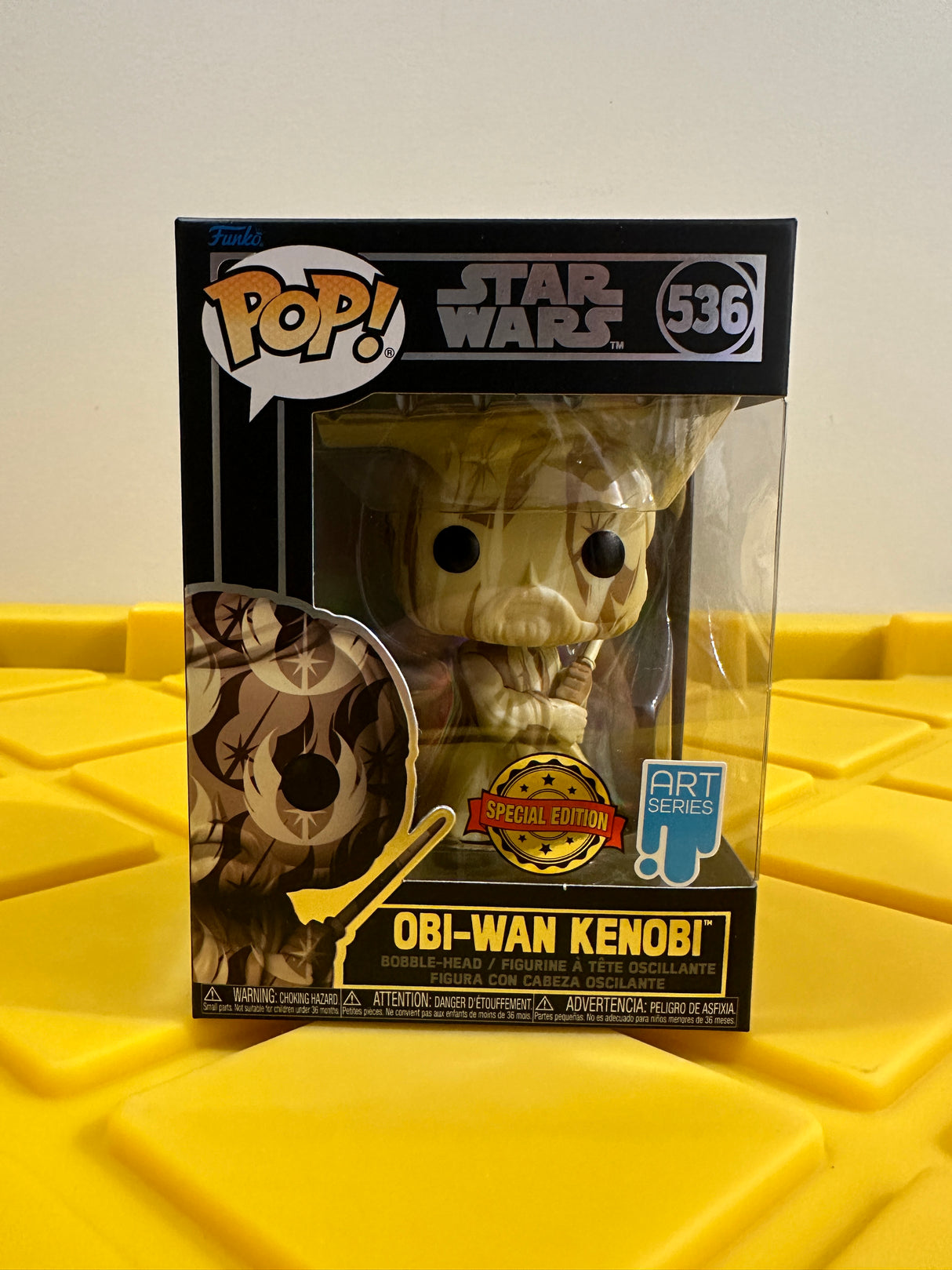 Funko POP! Obi-Wan Kenobi (Art Series) - Limited Edition Special Edition Exclusive