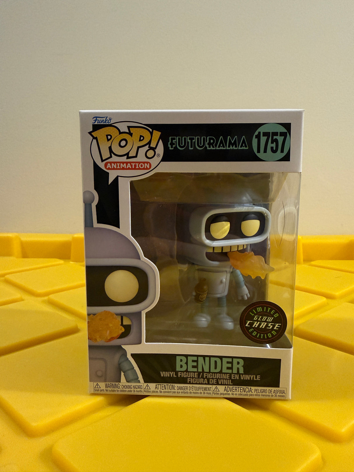 Funko POP! Bender (Burping) (Glow) - Limited Edition Chase