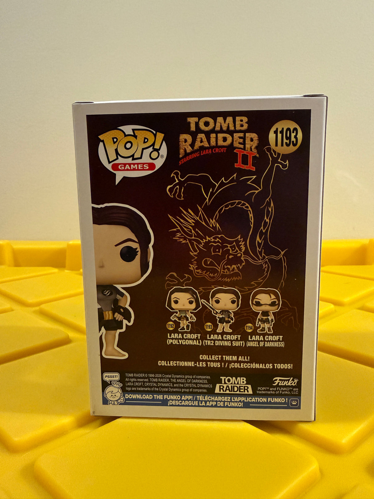 Funko POP! Lara Croft (TR2 Diving Suit) - Limited Edition Funko Shop Exclusive