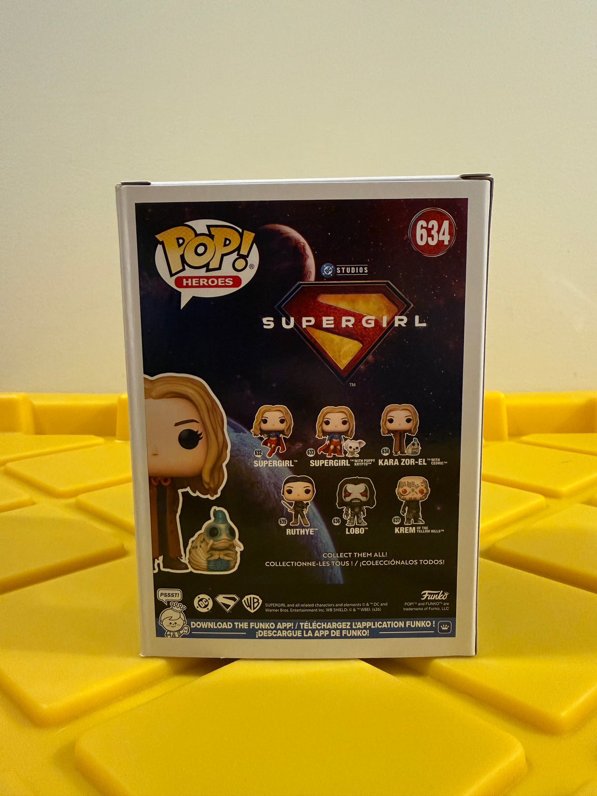 Funko POP! Kara Zor-El with Cedric