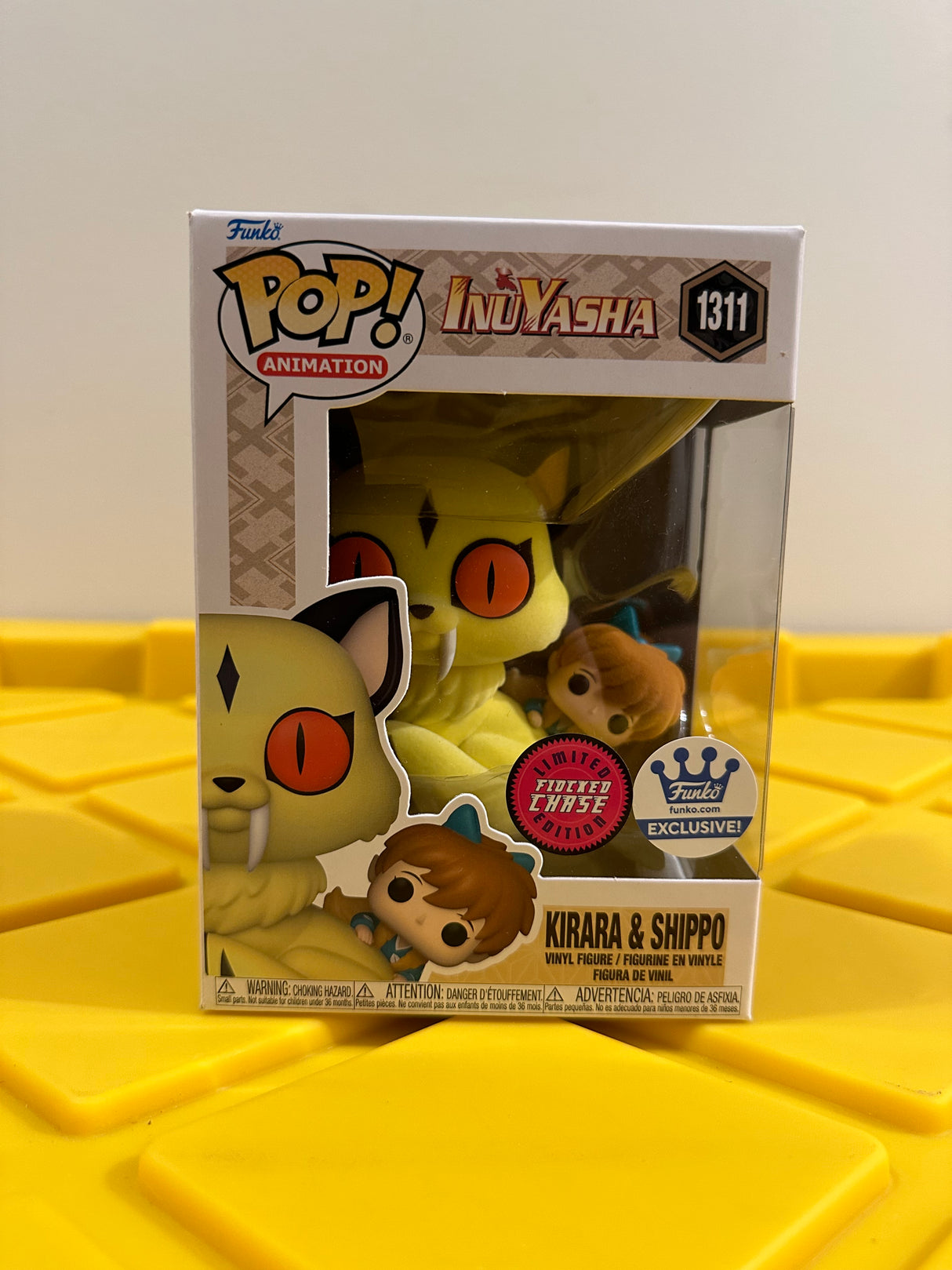 Funko POP! Kirara & Shippo (Flocked) - Limited Edition Chase - Limited Edition Funko Shop Exclusive