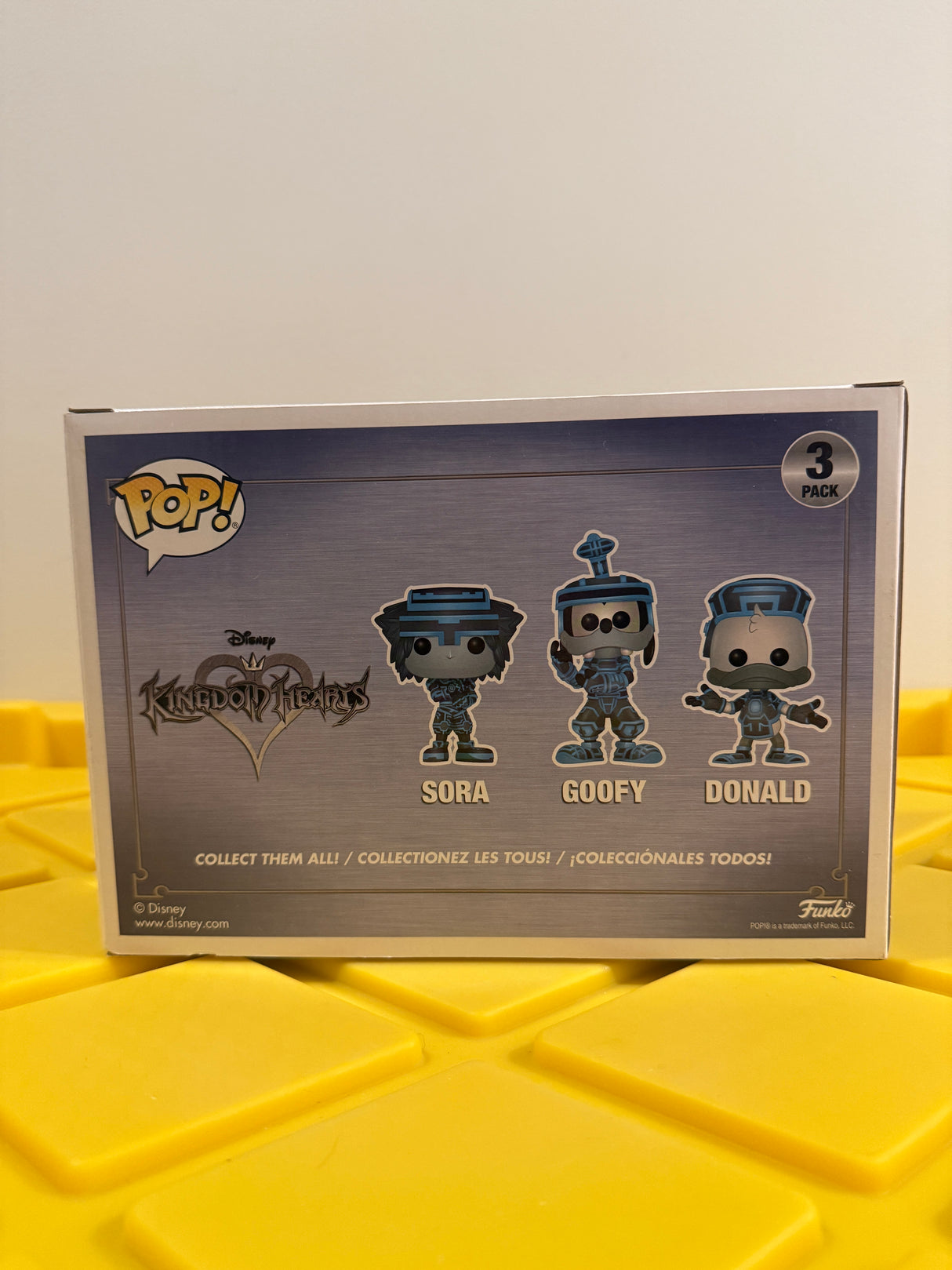 Funko POP! Sora, Goofy, & Donald (3-Pack) - Limited Edition GameStop Exclusive