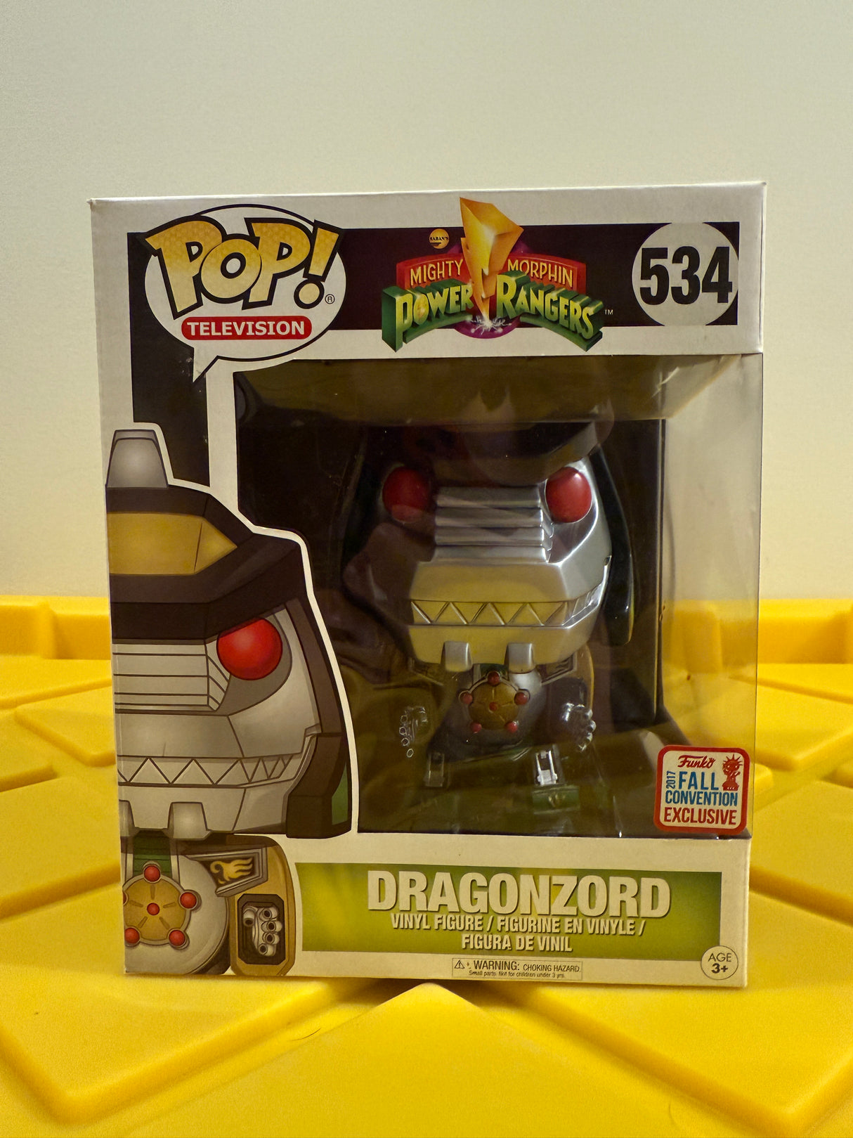 Funko POP! 6" Dragonzord - Limited Edition 2017 NYCC Exclusive