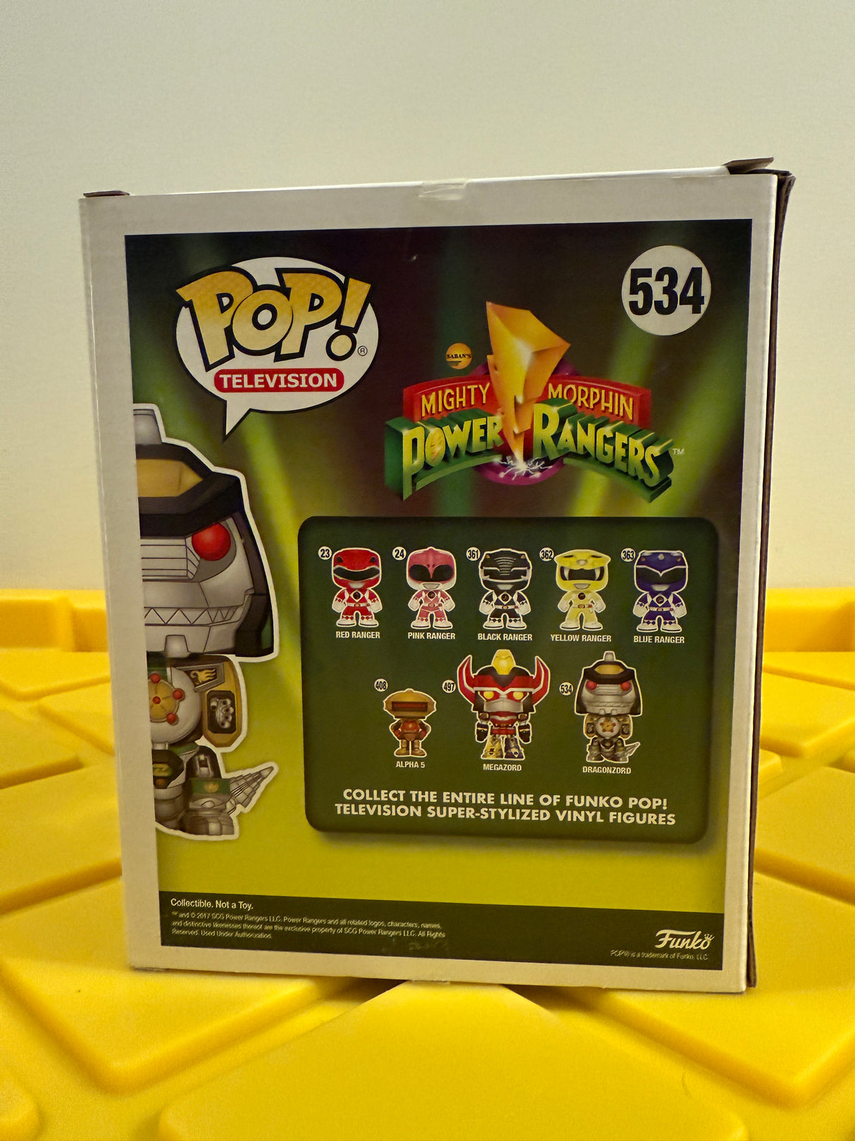 Funko POP! 6" Dragonzord - Limited Edition 2017 NYCC Exclusive