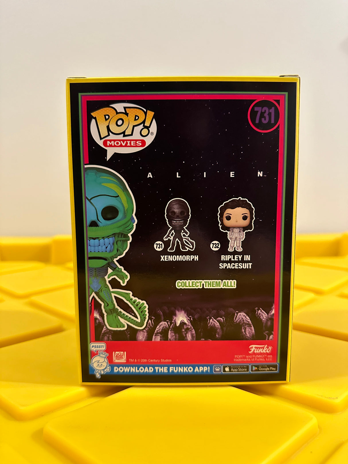 Xenomorph (Black Light) - Limited Edition Hot Topic 2023 Scare Fair Exclusive
