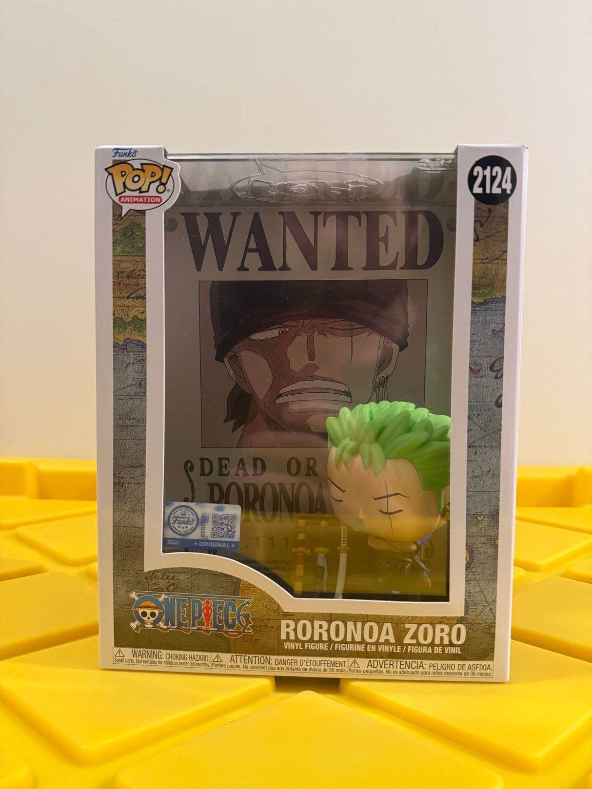 Funko POP! Roronoa Zoro (Wanted Poster) - Limited Edition Funko Shop Exclusive