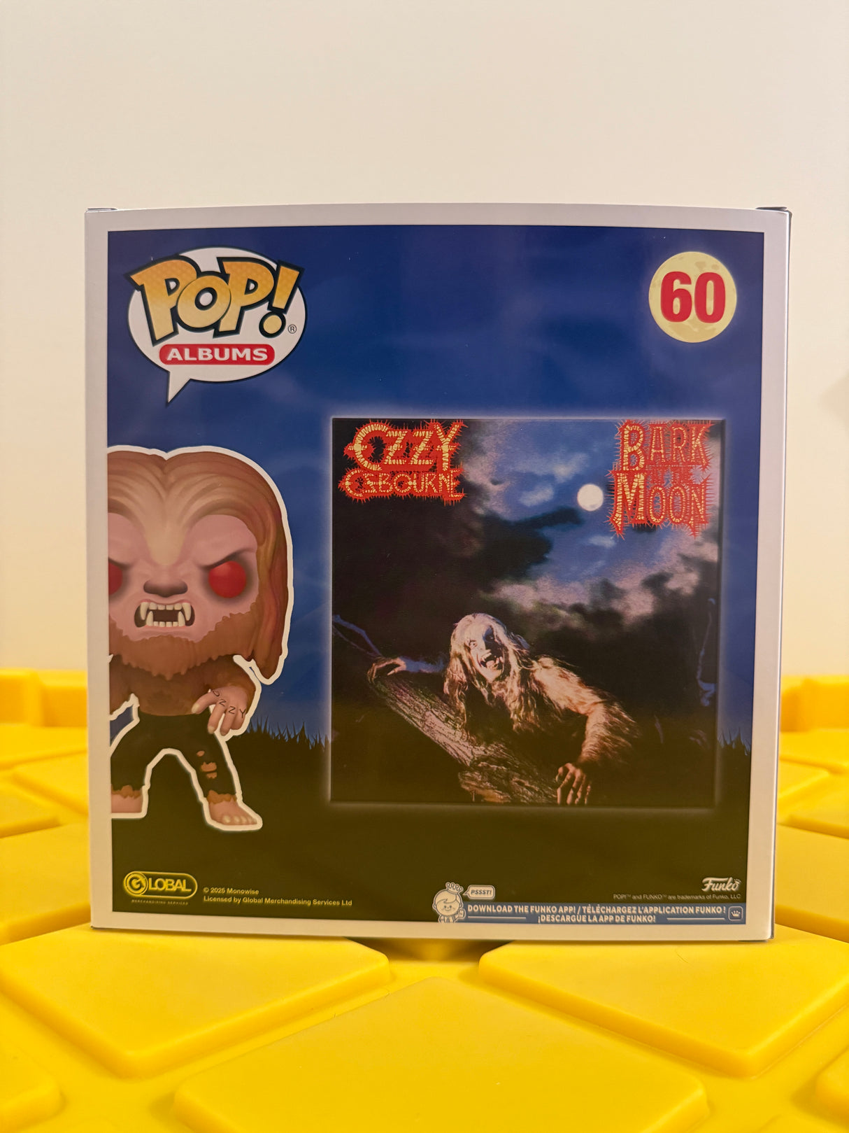 Funko POP! Ozzy Osbourne - Bark at the Moon (Flocked) (Album)