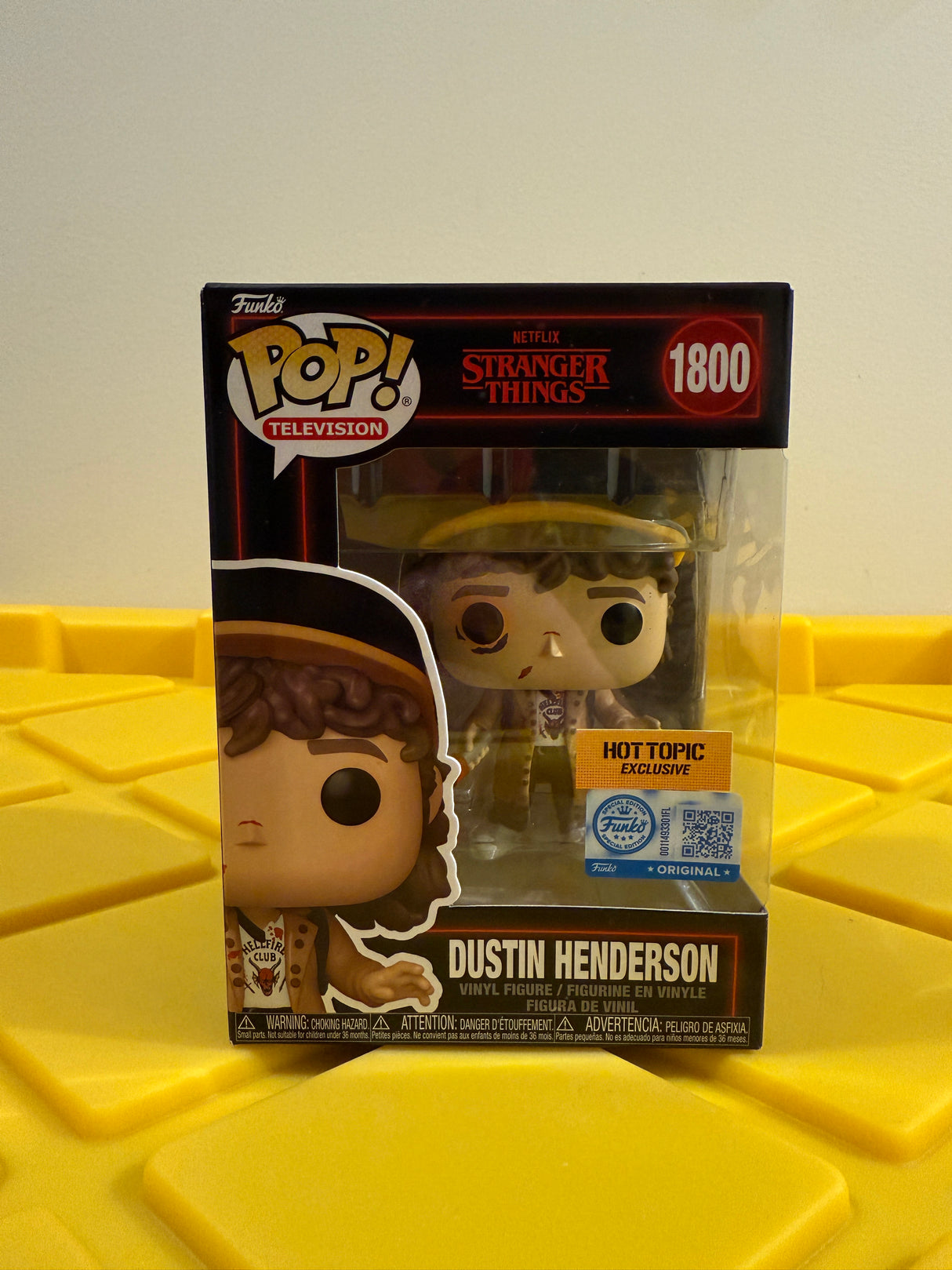 Funko POP! Dustin Henderson - Limited Edition Hot Topic Exclusive
