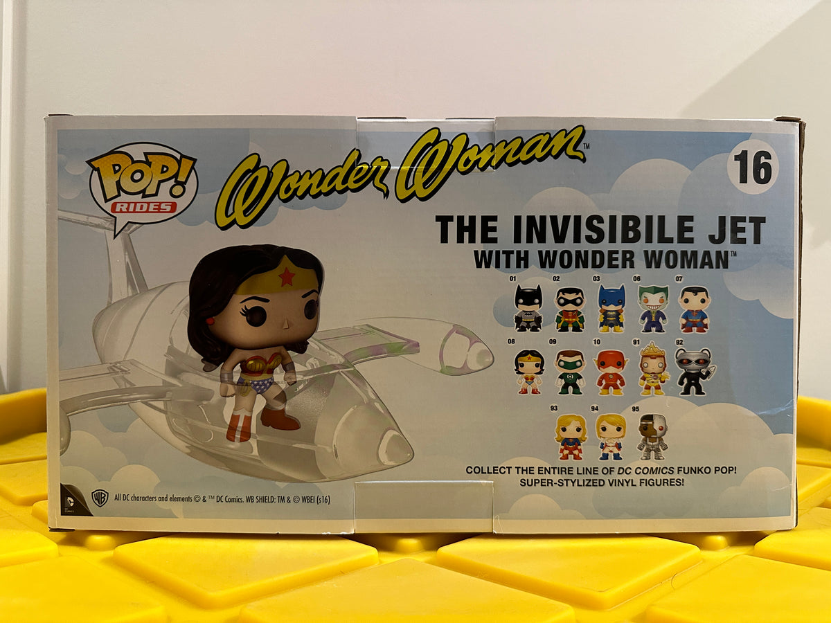 Funko POP! The Invisible Jet with Wonder Woman (Rides)