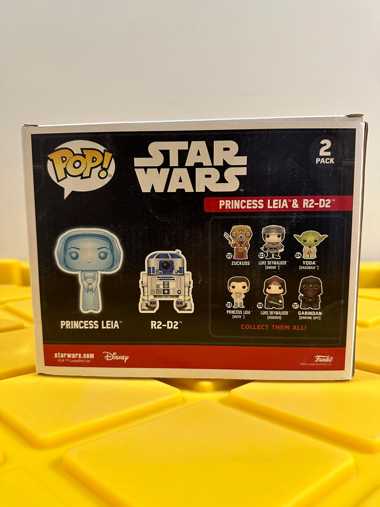 Funko POP! Princess Leia & R2-D2 (2-Pack) - Limited Edition 2017 SDCC Exclusive