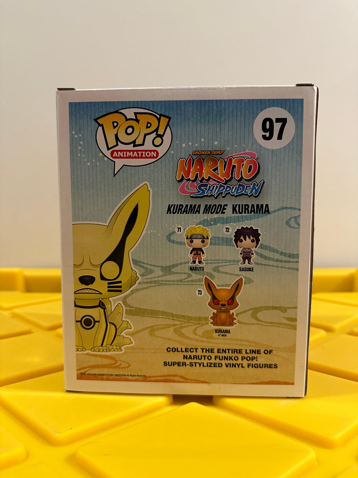 Funko POP! 6" Kurama Mode Kurama (Glow) - Limited Edition EB Games Exclusive