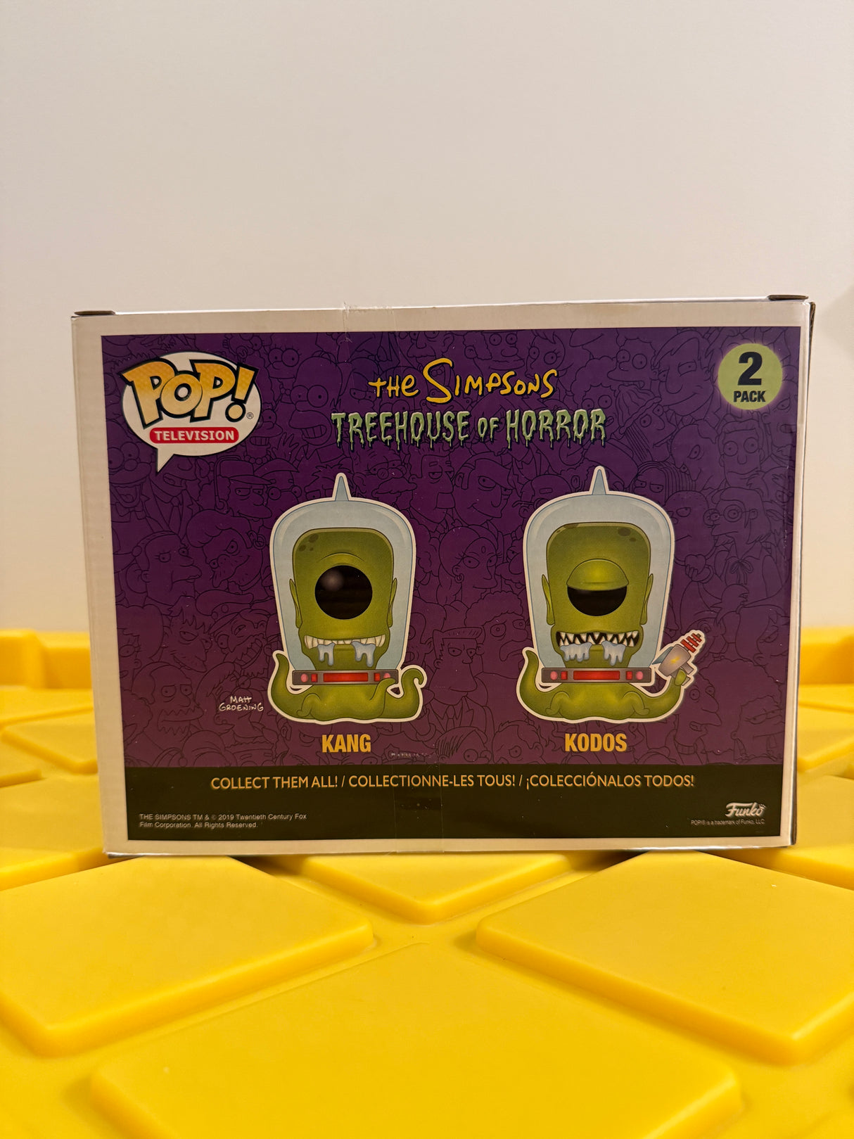 Funko POP! Kang And Kodos (Glow) (2-Pack) - Limited Edition 2019 SDCC Exclusive