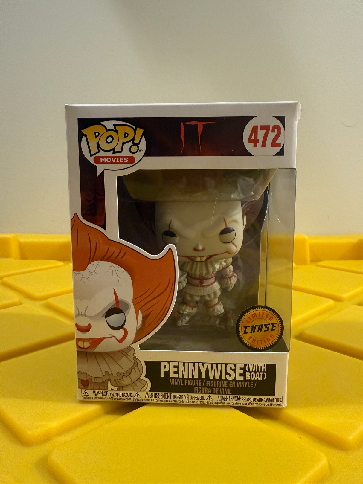 Funko POP! Pennywise (with Boat) - Limited Edition Chase