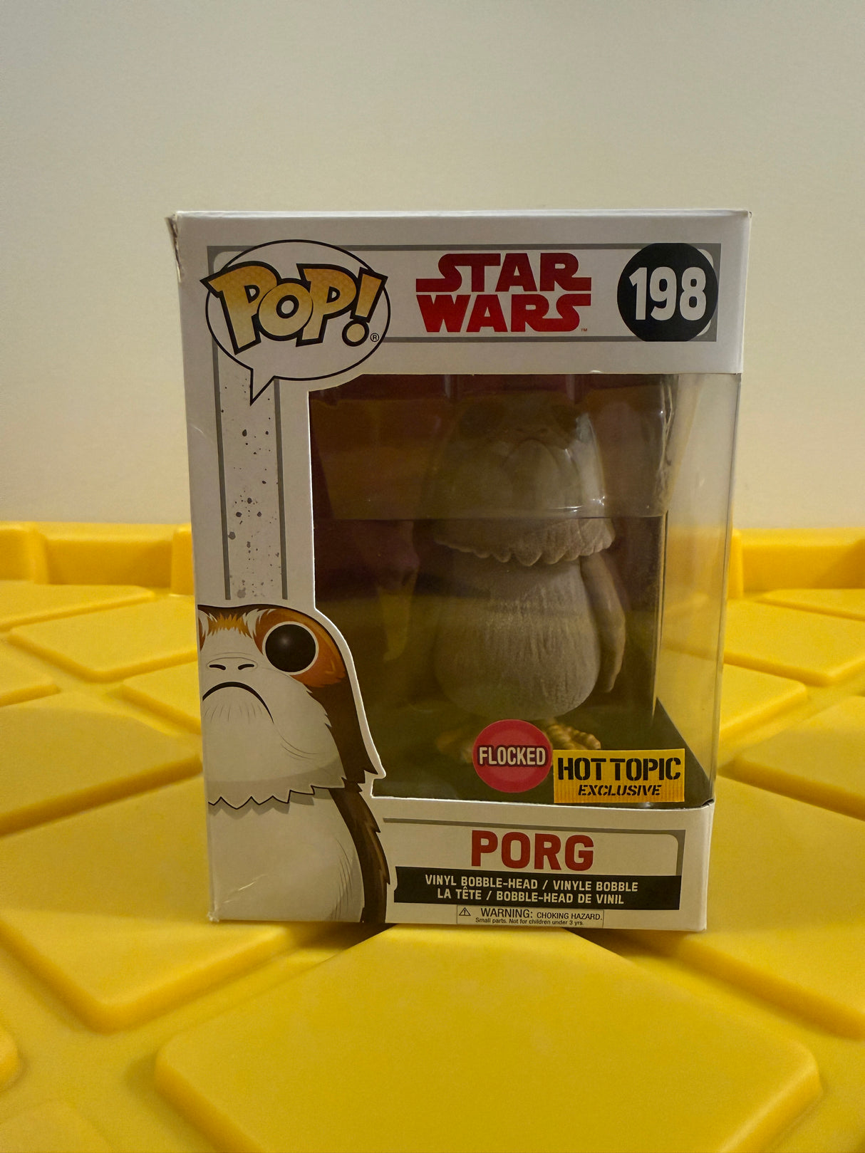 Funko POP! Porg (Flocked) - Limited Edition Hot Topic Exclusive