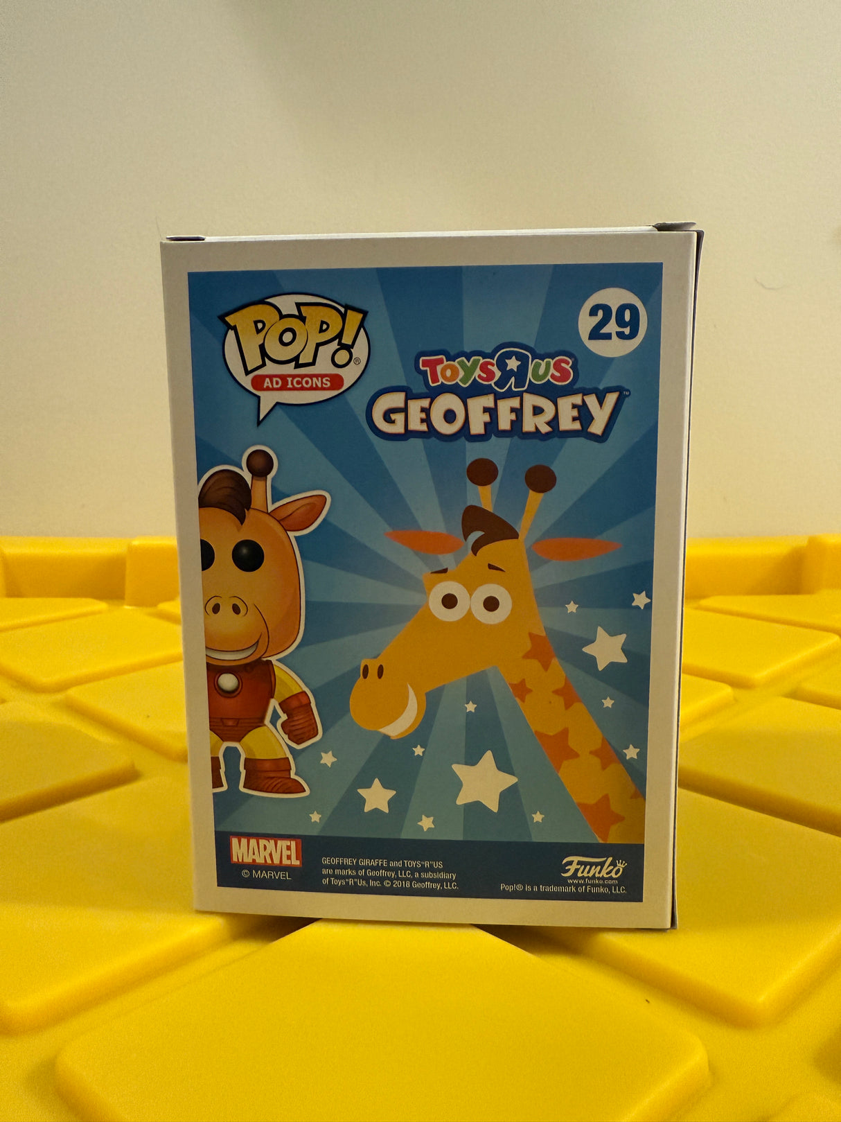 Funko POP! Geoffrey as Iron Man - Limited Edition 2018 Canadian Convention Exclusive