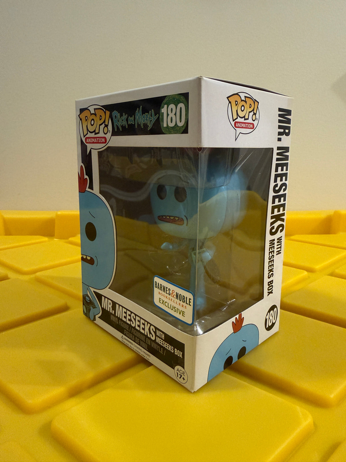 Funko POP! Mr. Meeseeks with Meeseeks Box - Limited Edition Barnes & Nobels Exclusive