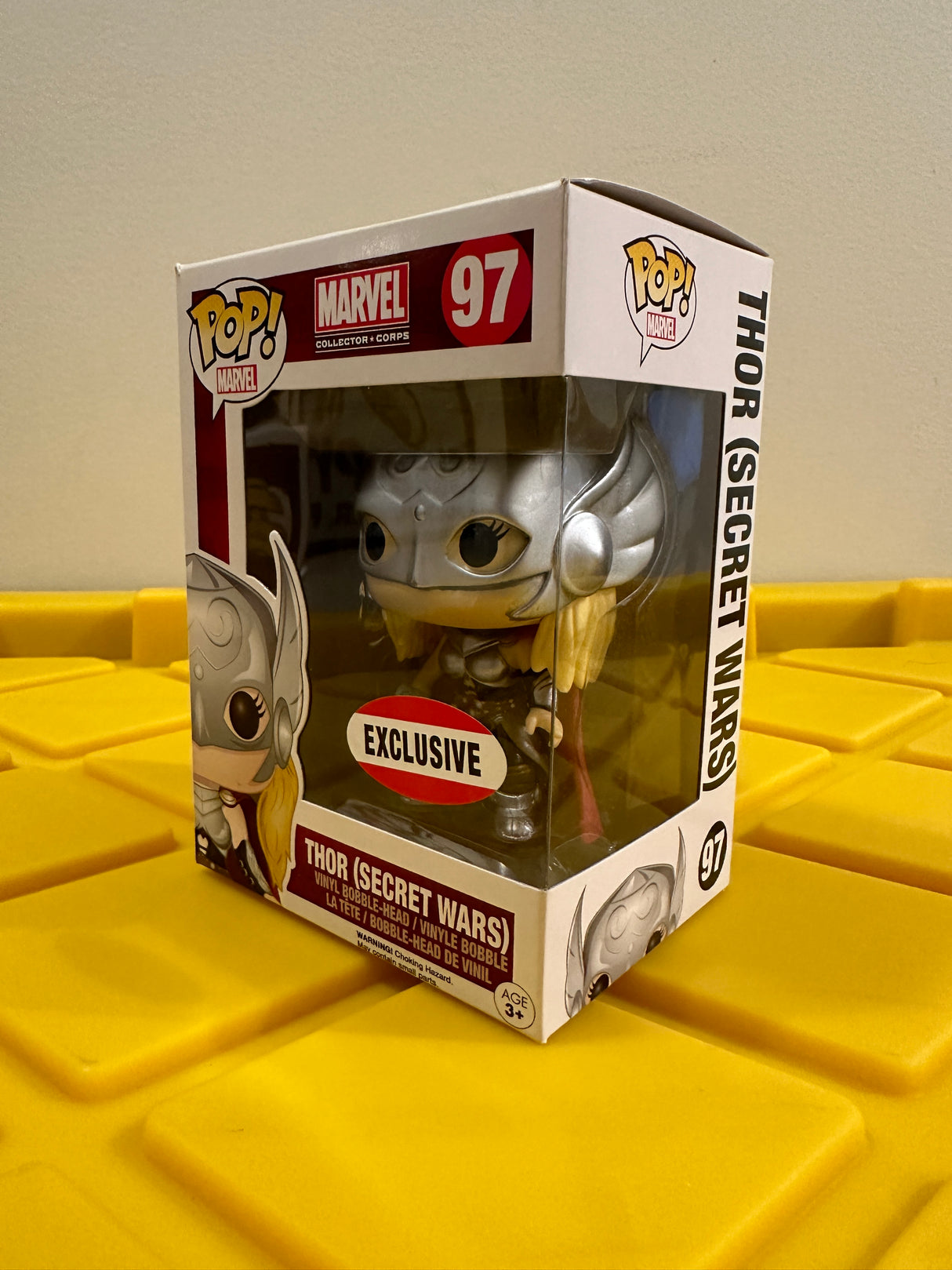 Funko POP! Thor (Secret Wars) - Limited Edition Marvel Collector Corps Exclusive