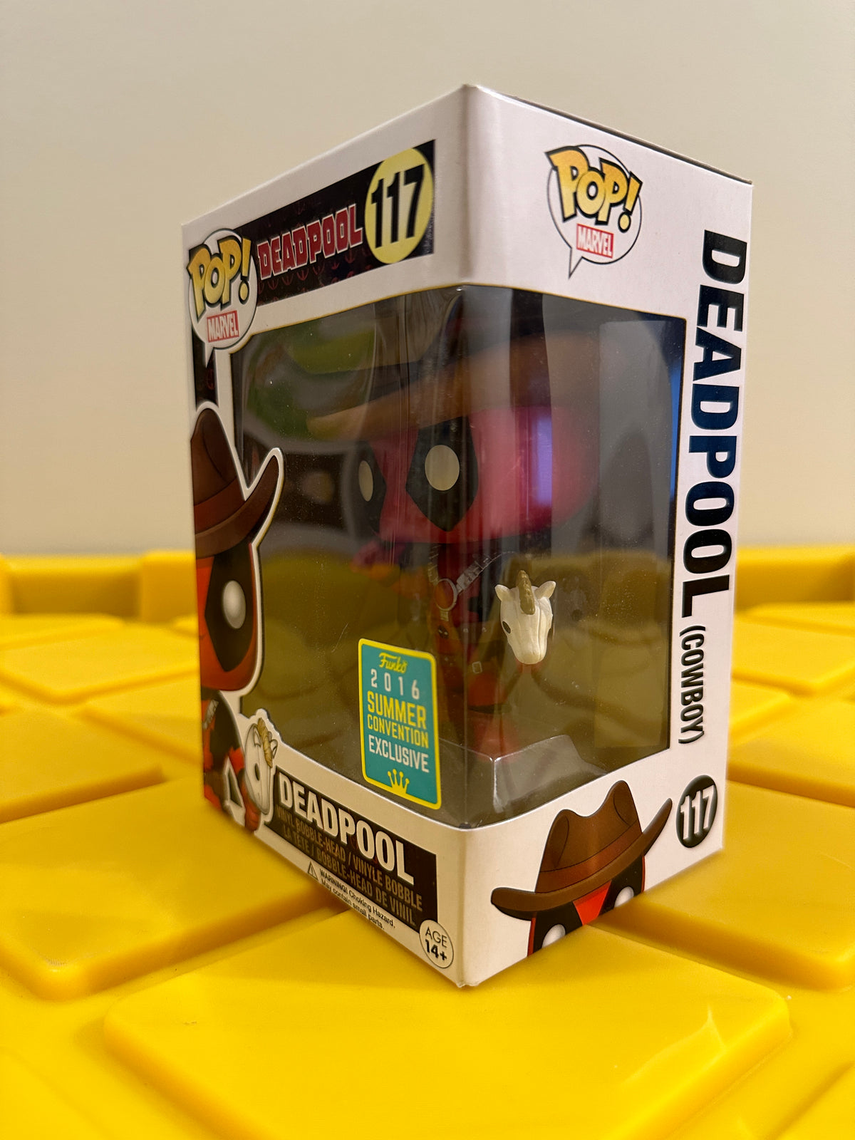 Funko POP! Cowboy Deadpool - Limited Edition 2016 SDCC Exclusive