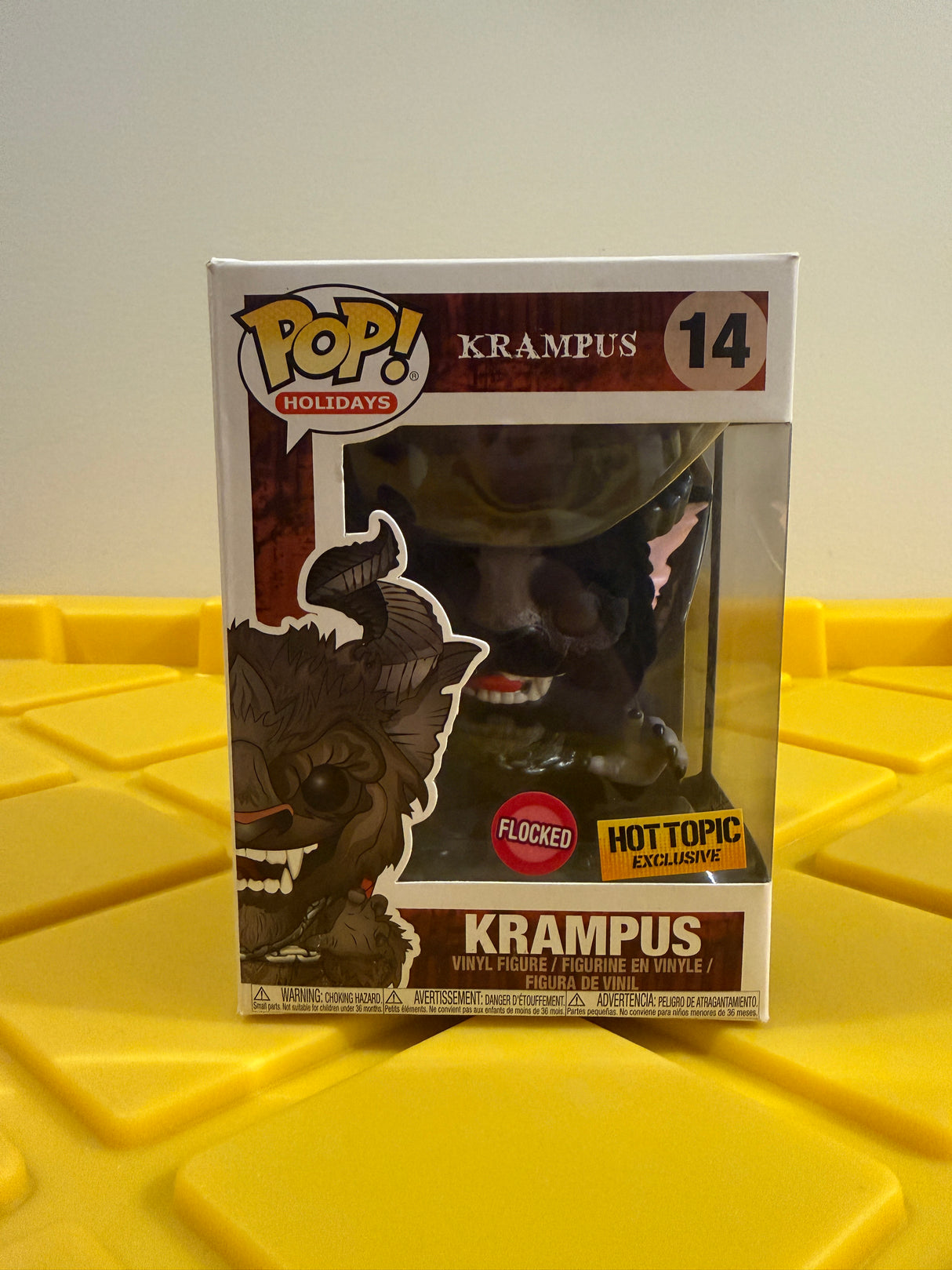 Funko POP! Krampus (Flocked) - Limited Edition Hot Topic Exclusive