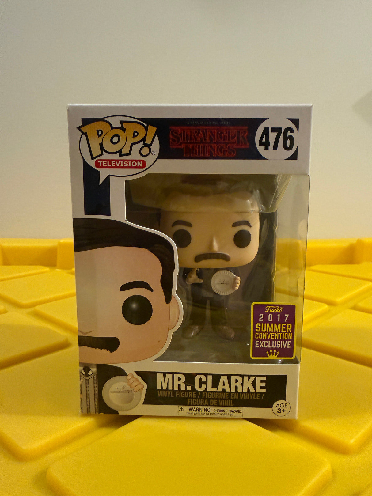 Funko POP! Mr. Clarke - Limited Edition 2017 SDCC Exclusive
