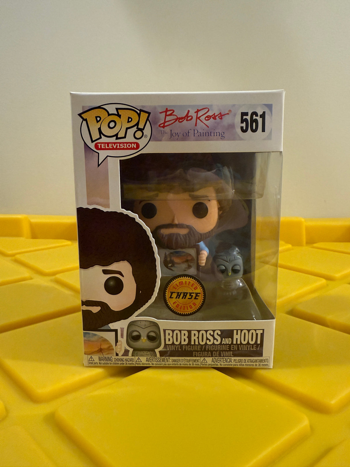 Funko POP! Bob Ross and Hoot - Limited Edition Chase