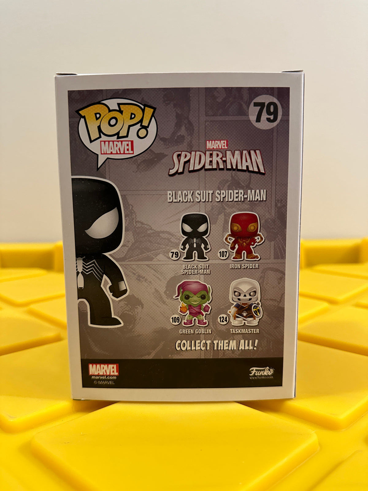 Black Suit Spider-Man (Glow)