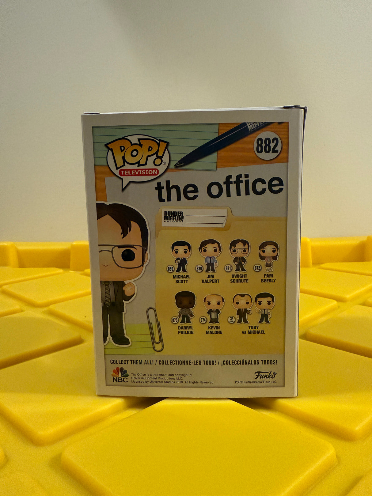 Funko POP! Dwight Schrute - Limited Edition 2019 NYCC Exclusive