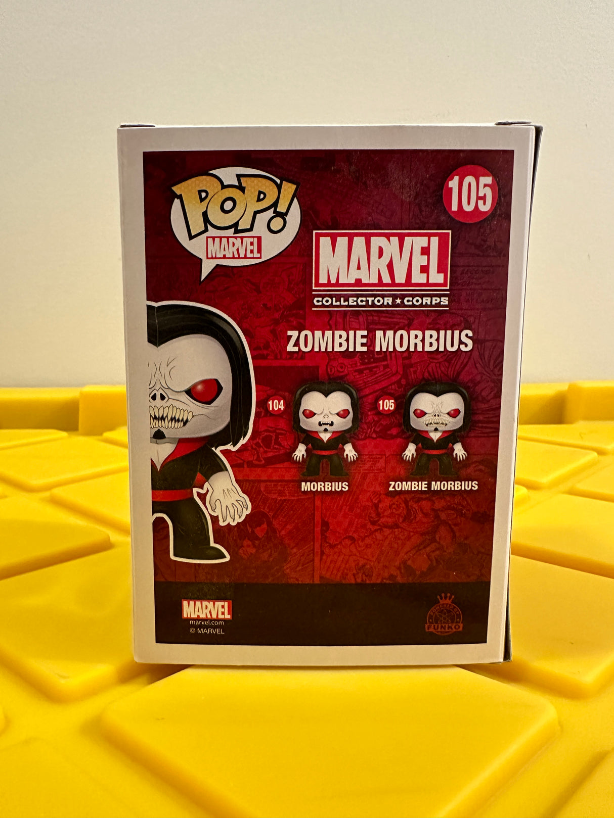 Funko POP! Zombie Morbius - Limited Edition Marvel Collector Corps Exclusive